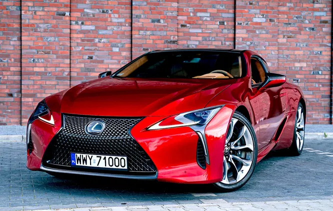 lexus lc Lexus LC cena 369000 przebieg: 56200, rok produkcji 2019 z Katowice